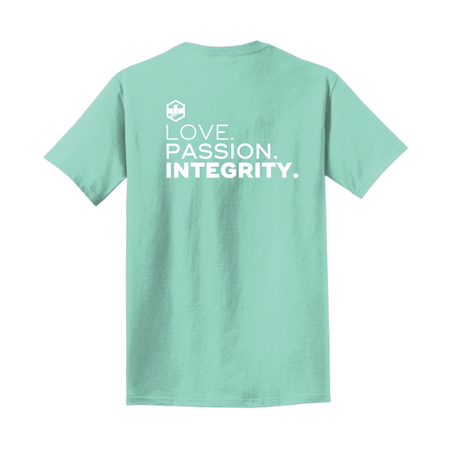 Beach Washed Garment-Dyed T-shirt (Cool Mint)